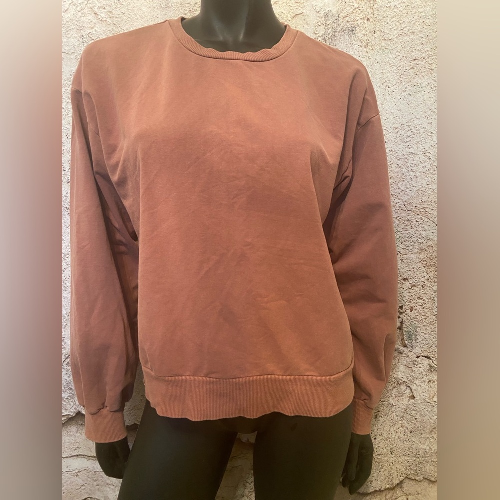10 Tree Dusty Rose Cotton Sweatshirt